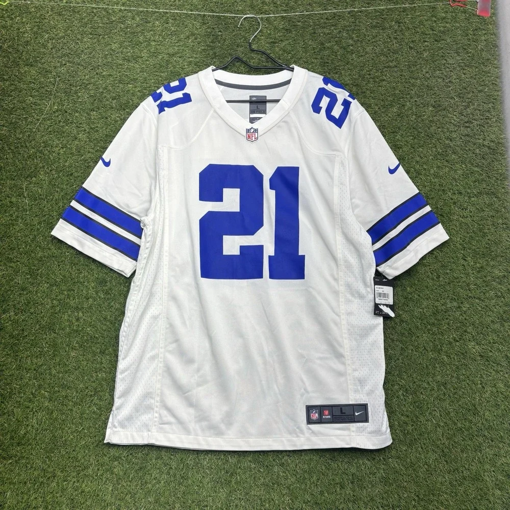 Indianapolis Colts Nike Football Jersey Mens Large Bob Sanders #21 White NWT